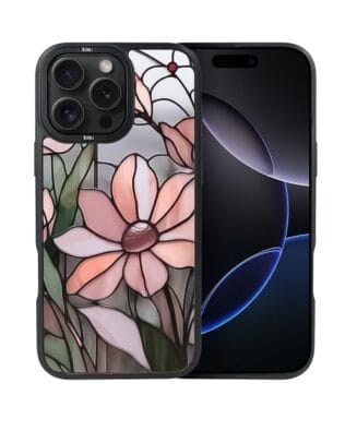 Etui do iPhone 16 Pro IBIZU DropGuard Matt z MagSafe, Barwy Szkła, Różowa magnolia