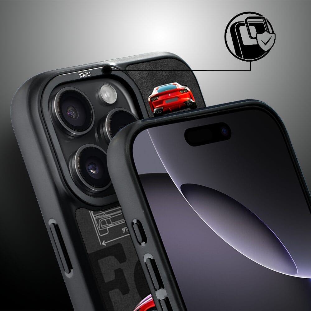 Etui do iPhone 16 Pro IBIZU DropGuard Matt z MagSafe, TechDrive, 812 Superfast - obrazek 3