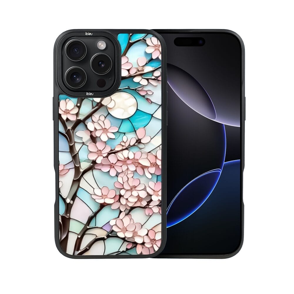 Etui do iPhone 16 Pro IBIZU DropGuard Matt z MagSafe, Barwy Szkła, Księżycowa Wiśnia - obrazek 2