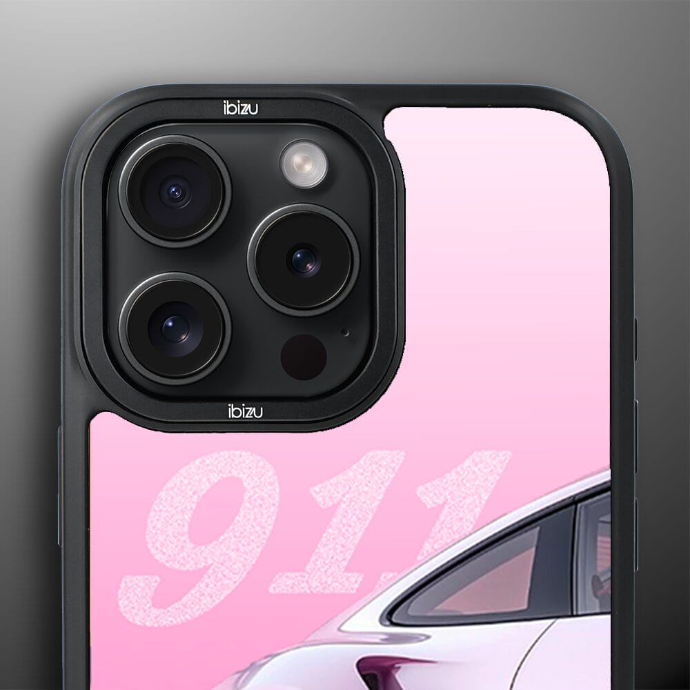 Etui do iPhone 16 Pro Max IBIZU DropGuard Matt z MagSafe, TechDrive, 911 różowe - obrazek 5