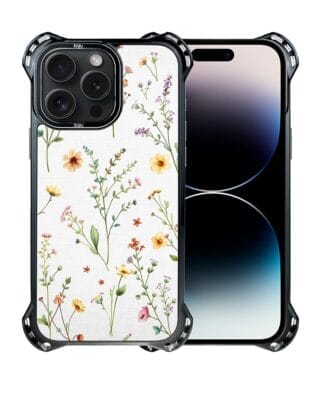 Etui iPhone 14 Pro Max IBIZU DropGuard Ultra z MagSafe, Pastel Bloom, Letni bukiet