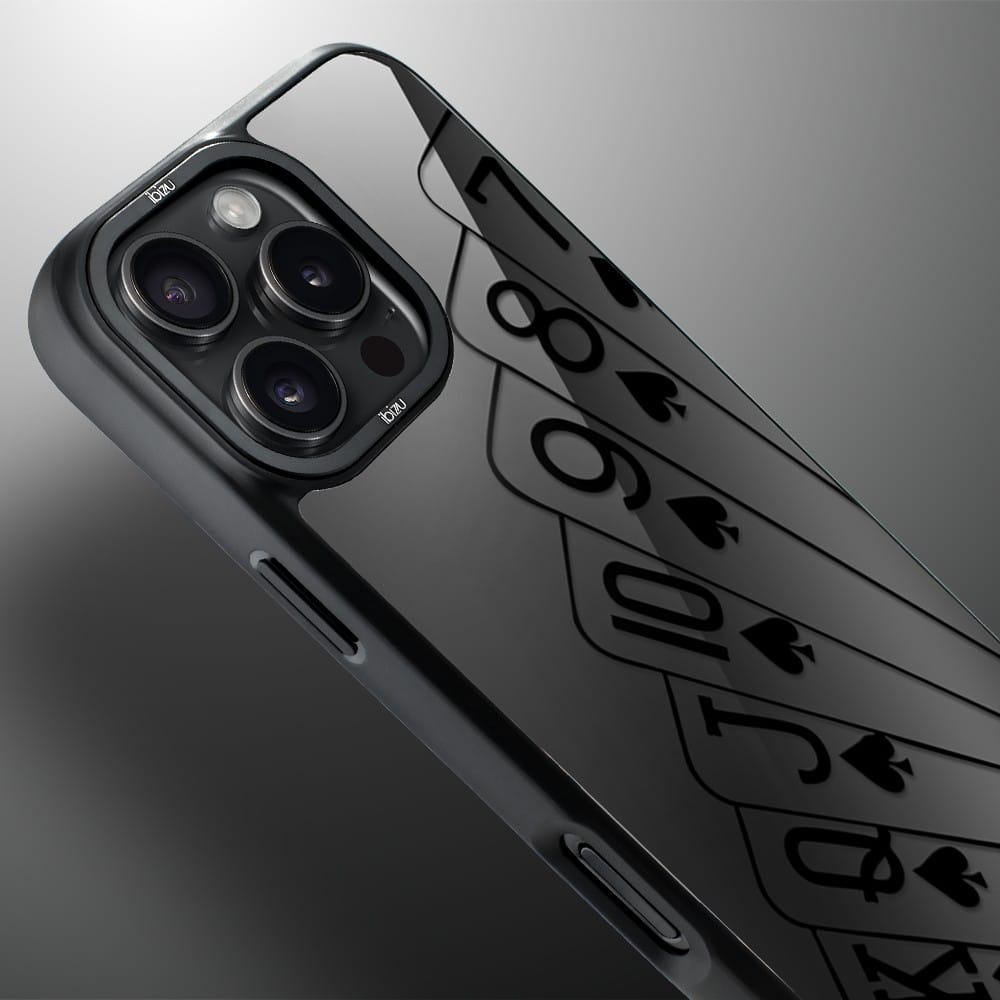 Etui do iPhone 16 Pro Max IBIZU DropGuard Matt z MagSafe, Midnight, Karty do gry - obrazek 4