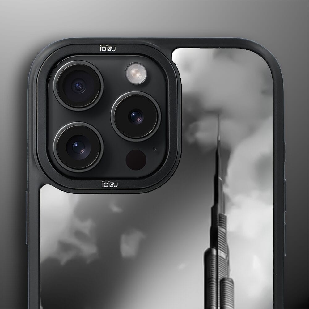 Etui do iPhone 16 Pro Max IBIZU DropGuard Matt z MagSafe, Noir City, Burj Khalifa - obrazek 5