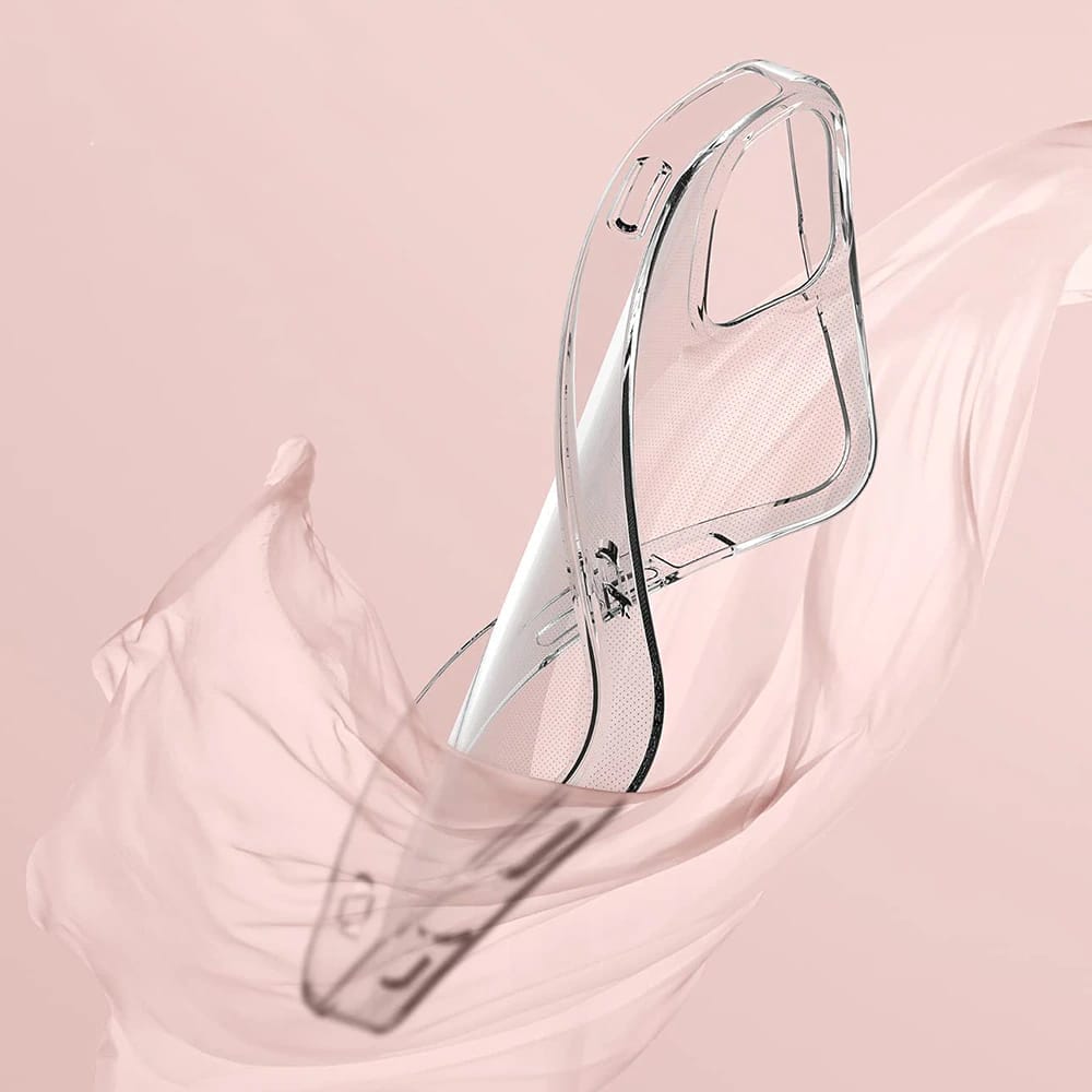 Etui do iPhone 13 silikonowe, przeźroczyste - obrazek 3