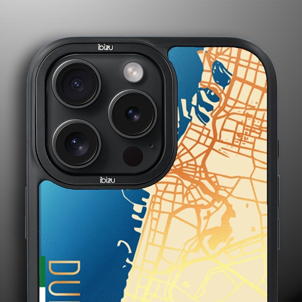 Etui do iPhone 16 Pro Max IBIZU DropGuard Matt z MagSafe, Mapy Świata, Dubai - obrazek 5