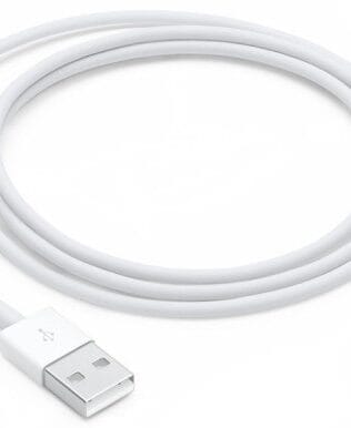 Kabel USB – Lightning, do iPhone SE/8/X/XR/XS/11/12/13/14, 1 metr, biały
