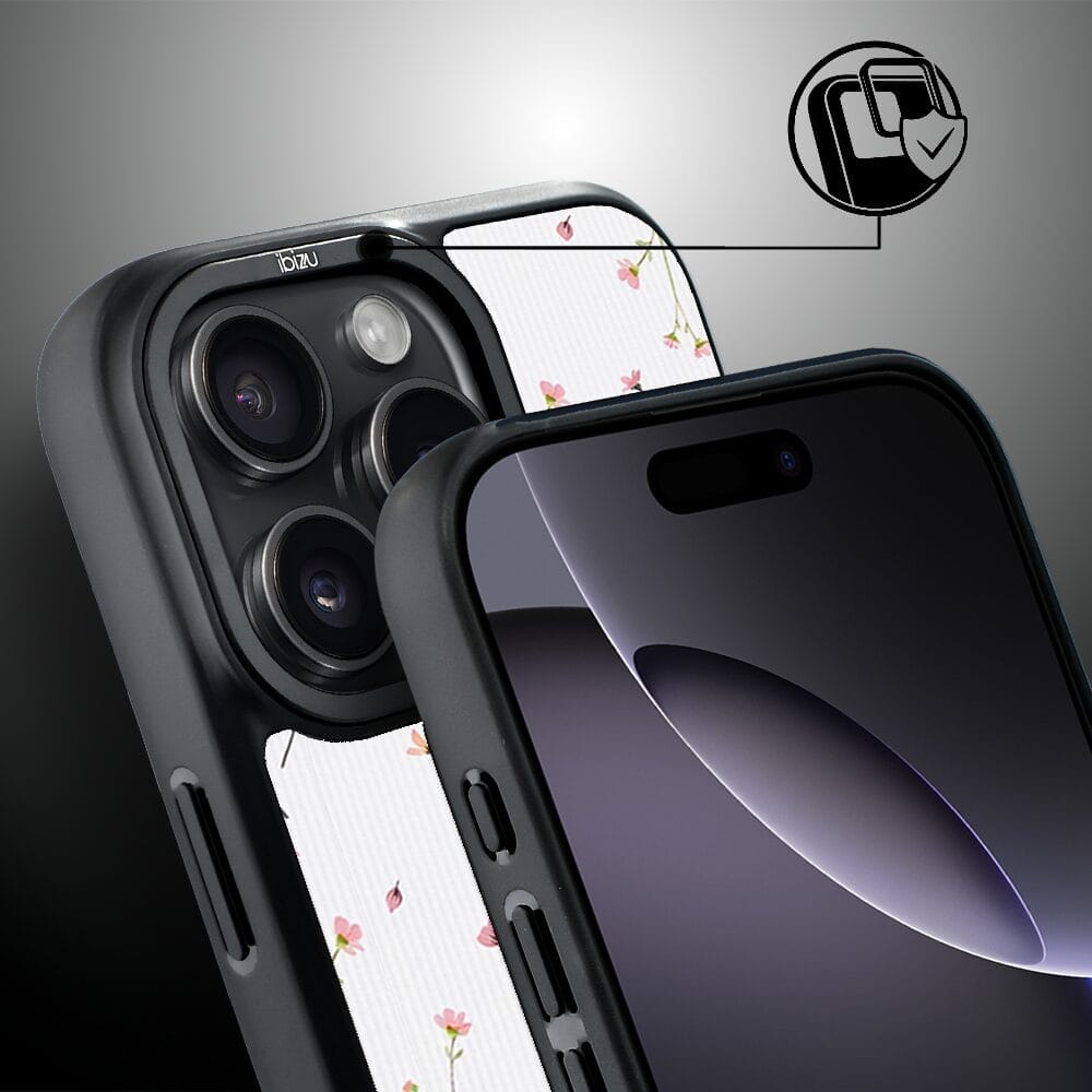 Etui do iPhone 16 Pro IBIZU DropGuard Matt z MagSafe, Pastel Bloom, Polna fantazja - obrazek 3