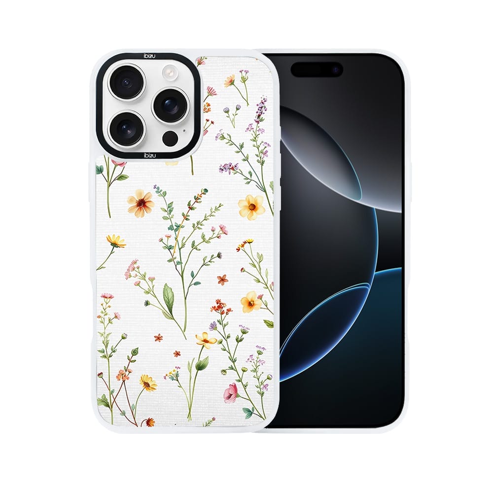Etui do iPhone 16 Pro Max IBIZU DropGuard Matt z MagSafe, Pastel Bloom, Letni bukiet - obrazek 2