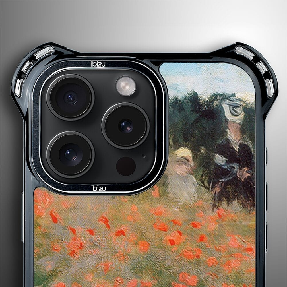 Etui iPhone 14 Pro Max IBIZU DropGuard Ultra z MagSafe, Claude Monet, pole maków - obrazek 5