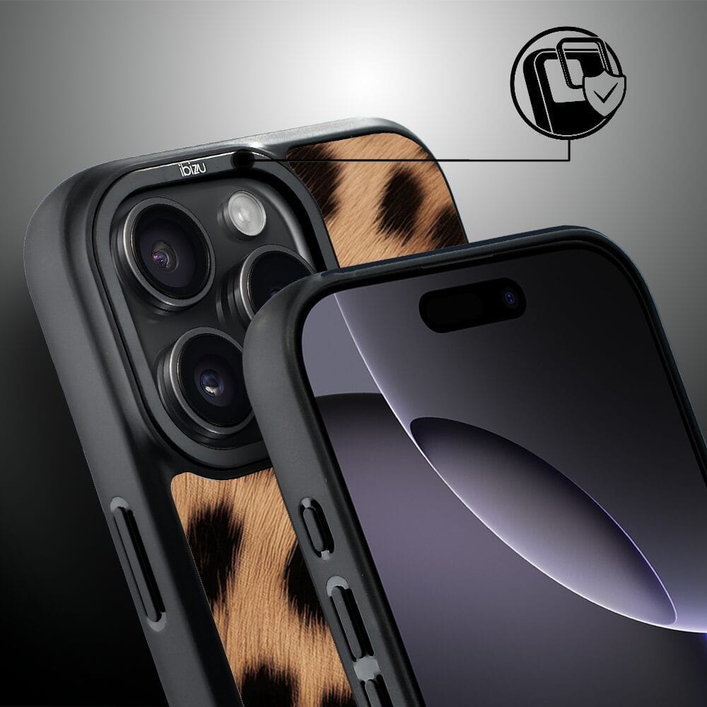 Etui do iPhone 16 Pro Max IBIZU DropGuard Matt z MagSafe, Zew Natury, Pantera - obrazek 3