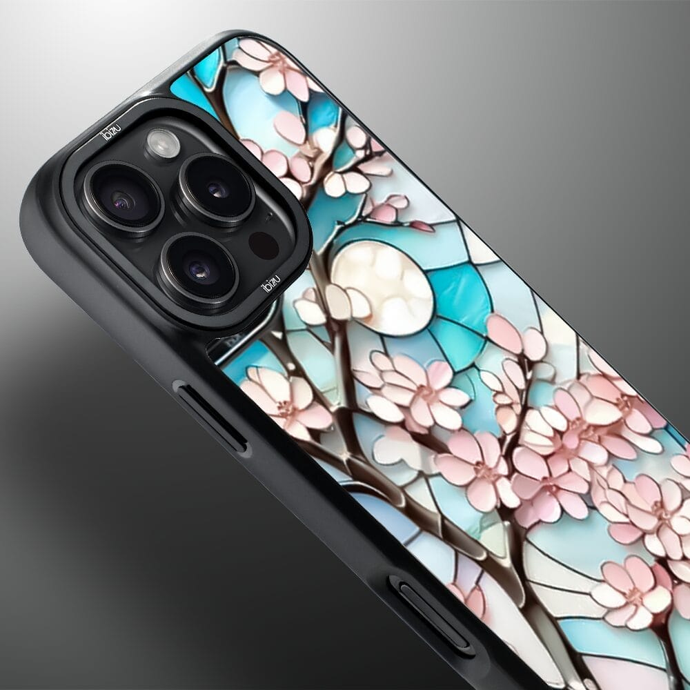 Etui do iPhone 16 Pro IBIZU DropGuard Matt z MagSafe, Barwy Szkła, Księżycowa Wiśnia - obrazek 4