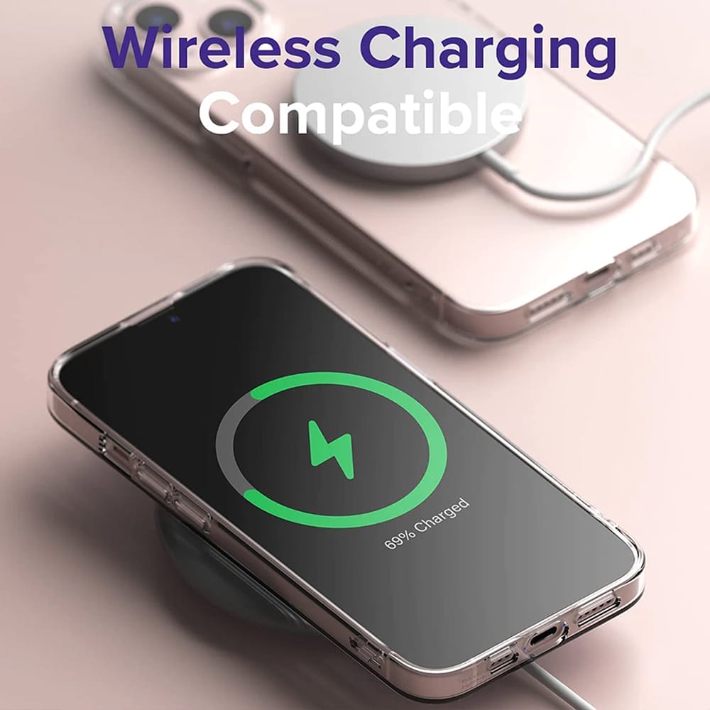 Etui do iPhone 14 silikonowe transparentne - obrazek 5