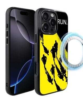 Etui do iPhone 16 Pro Max IBIZU DropGuard Matt z MagSafe, #Move, Bieg Mistrzów