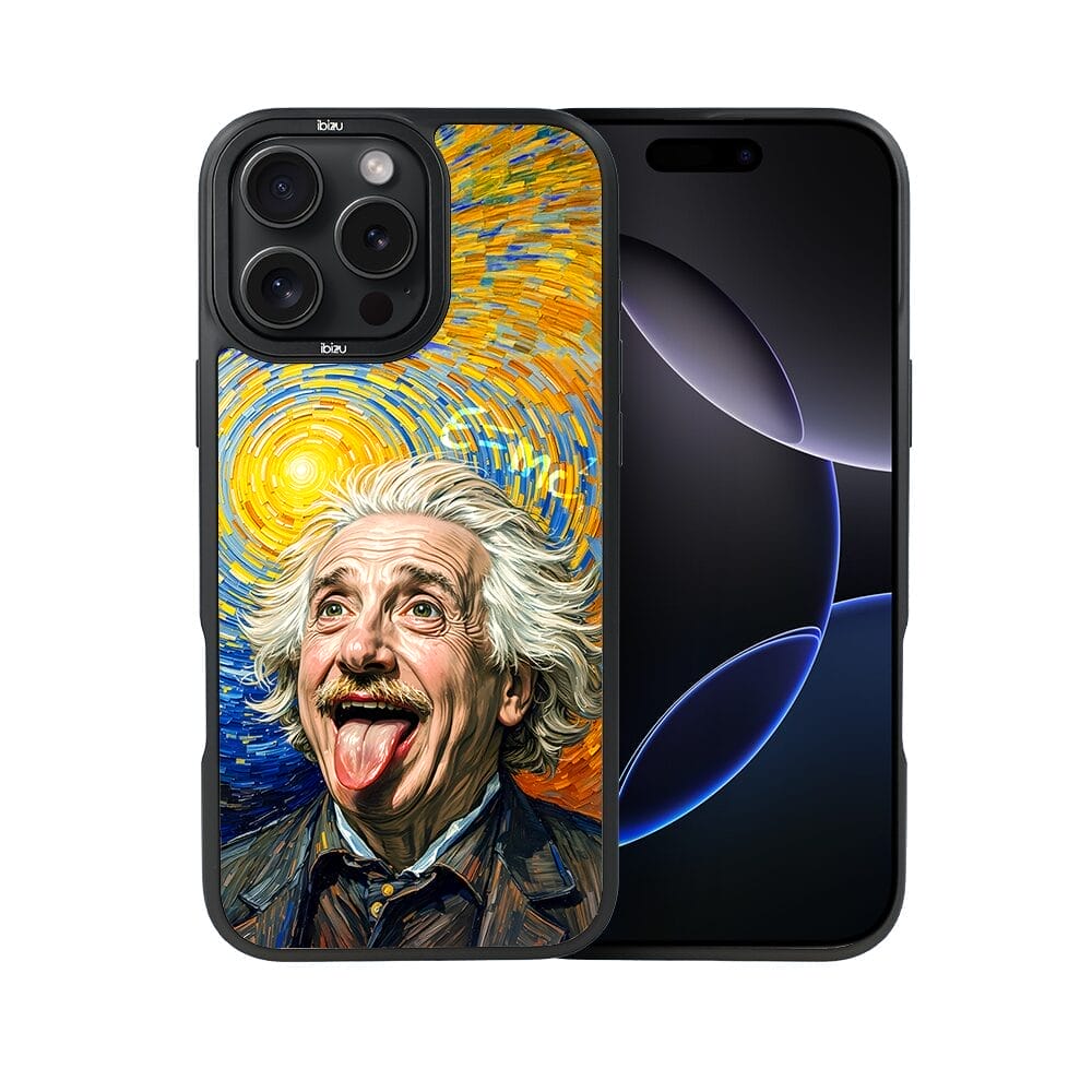 Etui do iPhone 16 Pro IBIZU DropGuard Matt z MagSafe, Einstein - obrazek 2