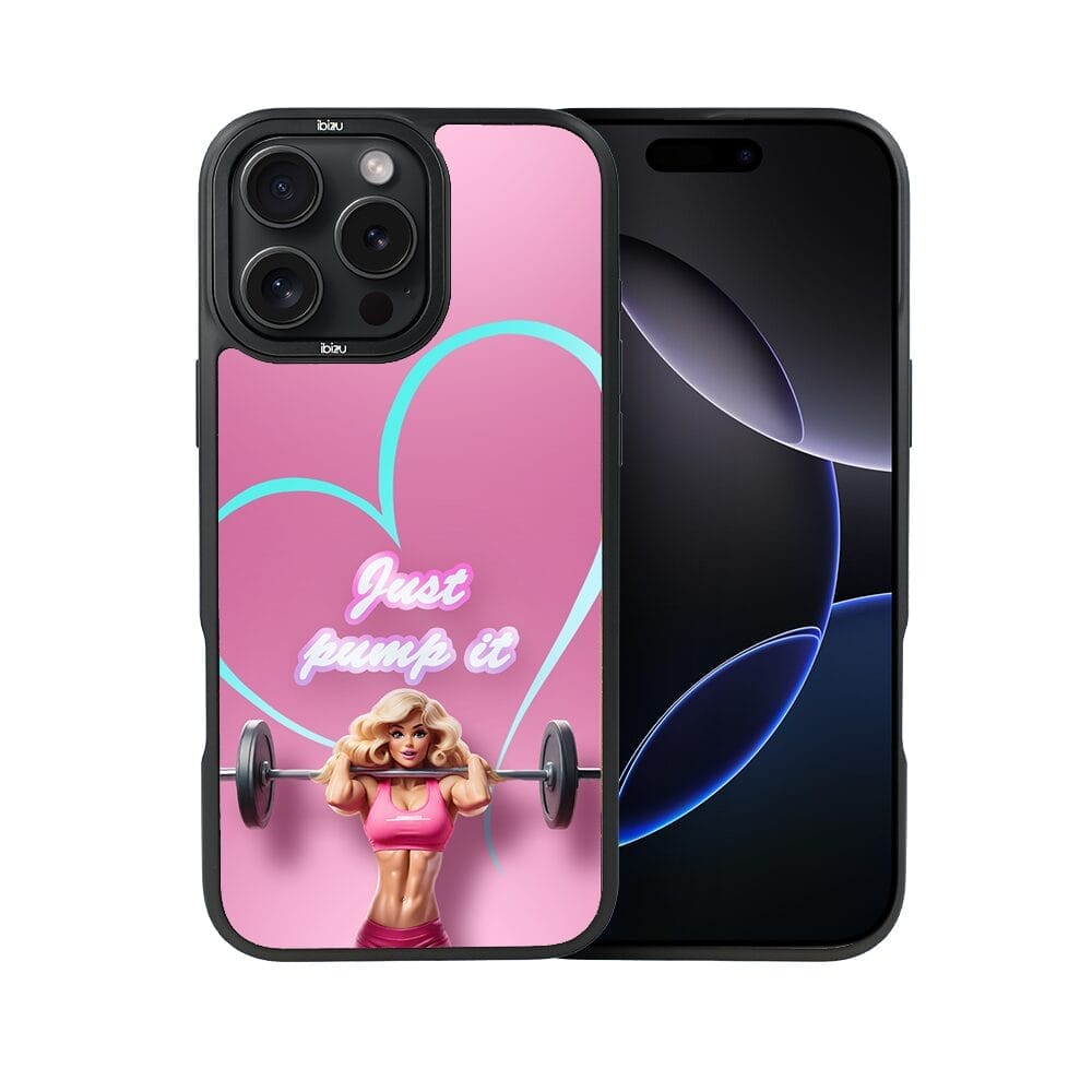 Etui do iPhone 16 Pro Max IBIZU DropGuard Matt z MagSafe, #Move, Pump it love - obrazek 2