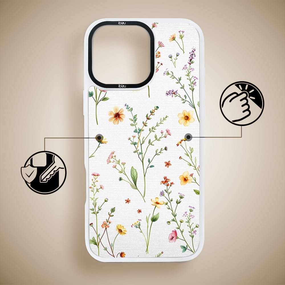 Etui do iPhone 16 Pro Max IBIZU DropGuard Matt z MagSafe, Pastel Bloom, Letni bukiet - obrazek 7