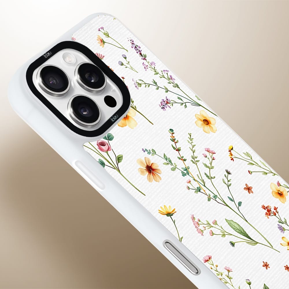 Etui do iPhone 16 Pro Max IBIZU DropGuard Matt z MagSafe, Pastel Bloom, Letni bukiet - obrazek 4