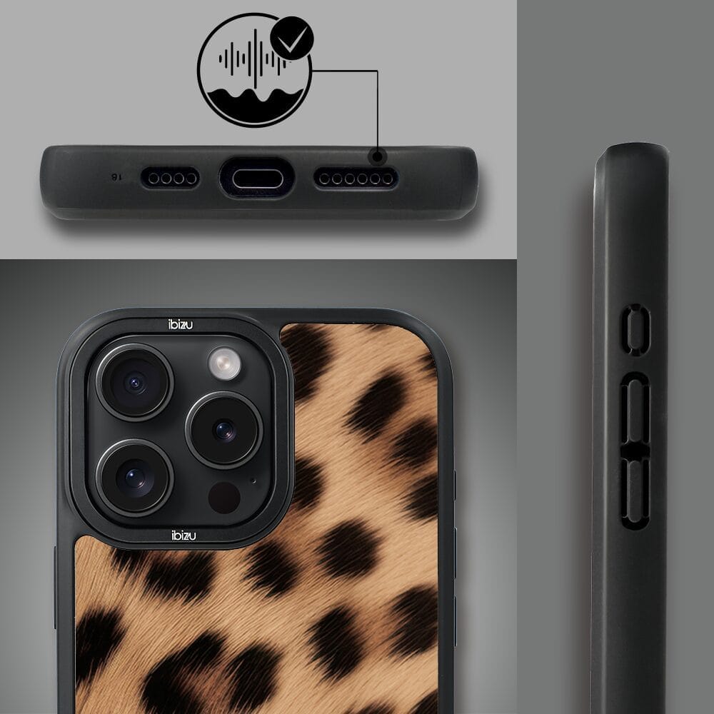 Etui do iPhone 16 Pro IBIZU DropGuard Matt z MagSafe, Zew Natury, Pantera - obrazek 6