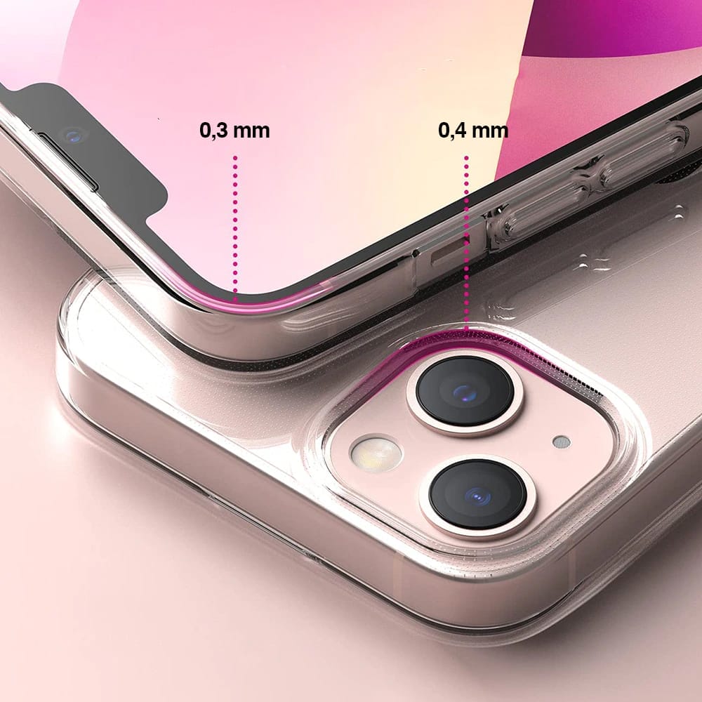 Etui do iPhone 14 silikonowe transparentne - obrazek 4