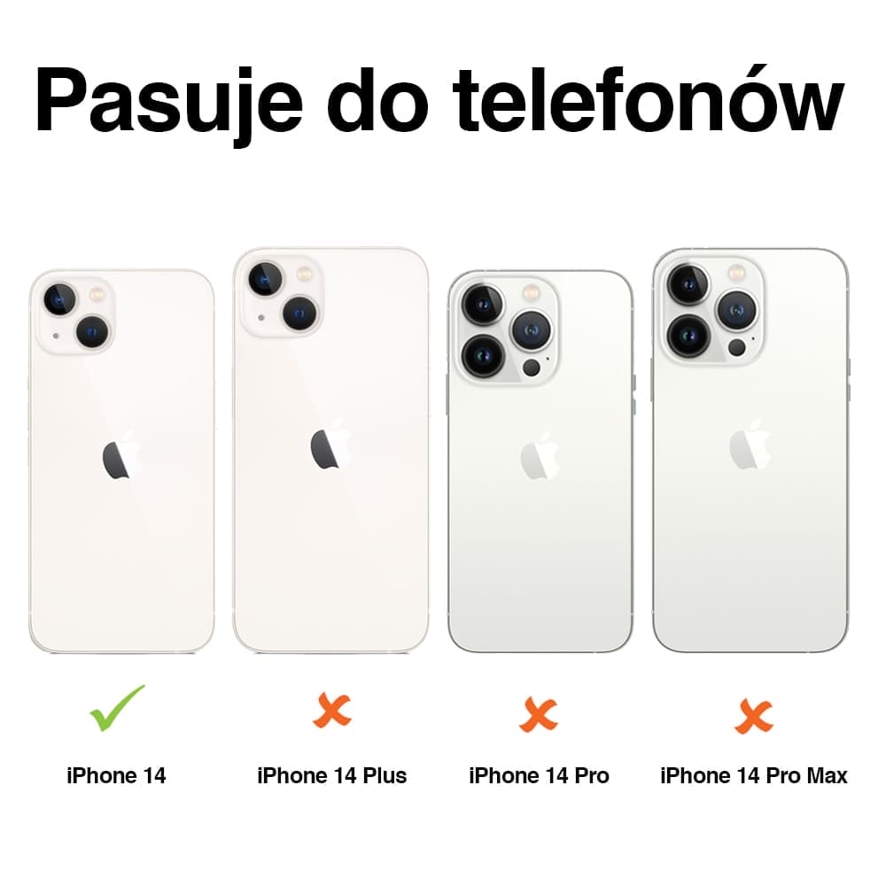 Etui do iPhone 14 silikonowe transparentne - obrazek 7