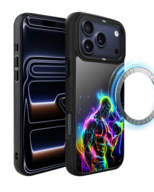 Etui do iPhone 17 Pro Max IBIZU DropGuard Matt z MagSafe, #ElectroMove, Jest moc