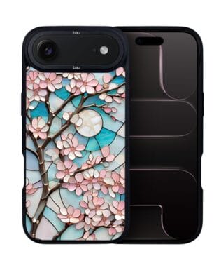 Etui do iPhone Air IBIZU DropGuard Matt z MagSafe, Barwy Szkła, Księżycowa Wiśnia