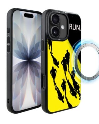 Etui do iPhone 17 IBIZU DropGuard Matt z MagSafe, #Move, Bieg Mistrzów