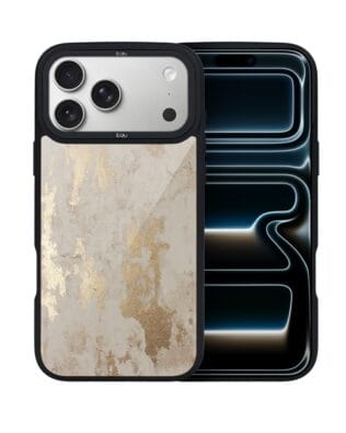 Etui do iPhone 17 Pro IBIZU DropGuard Matt z MagSafe, Ethereal Essence, Szampańskie Złoto