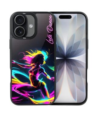 Etui do iPhone 17 IBIZU DropGuard Matt z MagSafe, #ElectroMove, Taneczny rytm