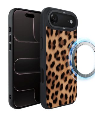 Etui do iPhone Air IBIZU DropGuard Matt z MagSafe, Zew Natury, Pantera