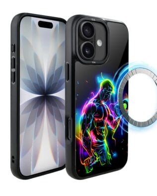 Etui do iPhone 17 IBIZU DropGuard Matt z MagSafe, #ElectroMove, Jest moc