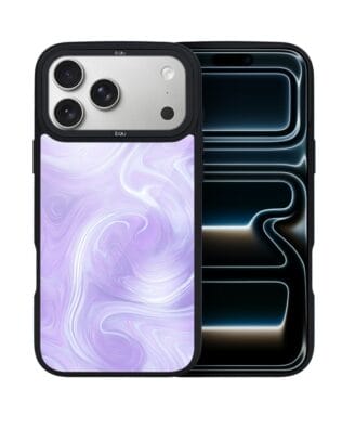 Etui do iPhone 17 Pro Max IBIZU DropGuard Matt z MagSafe, Ethereal Essence, Lawendowy wir