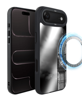 Etui do iPhone Air IBIZU DropGuard Matt z MagSafe, Noir City, Big Ben