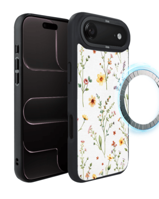 Etui do iPhone Air IBIZU DropGuard Matt z MagSafe, Pastel Bloom, Letni bukiet