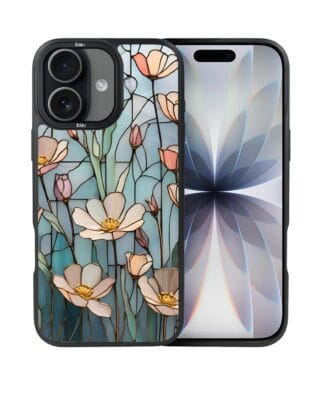 Etui do iPhone 17 IBIZU DropGuard Matt z MagSafe, Barwy Szkła, Szept kwiatów polnych