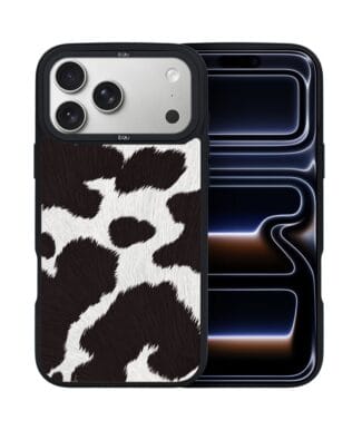 Etui do iPhone 17 Pro IBIZU DropGuard Matt z MagSafe, Zew Natury, Polska krowa