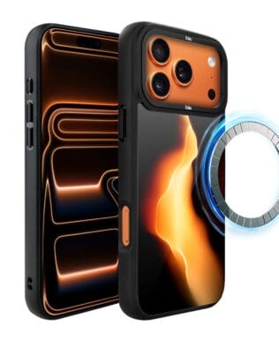 Etui do iPhone 17 Pro IBIZU DropGuard Matt z MagSafe, Twilight Dreams, Eclipse