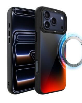 Etui do iPhone 17 Pro Max IBIZU DropGuard Matt z MagSafe, Twilight Dreams, Midnight Blue