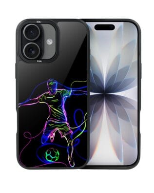 Etui do iPhone 17 IBIZU DropGuard Matt z MagSafe, #ElectroMove, Moc football’u