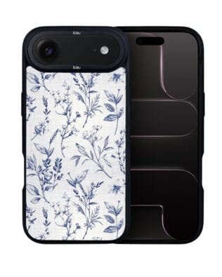 Etui do iPhone Air IBIZU DropGuard Matt z MagSafe, Pastel Bloom, Lazurowe szepty