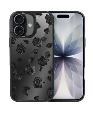 Etui do iPhone 17 IBIZU DropGuard Matt z MagSafe, Midnight, Sen róż