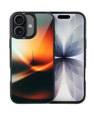 Etui do iPhone 17 IBIZU DropGuard Matt z MagSafe, Twilight Dreams, Golden Hour