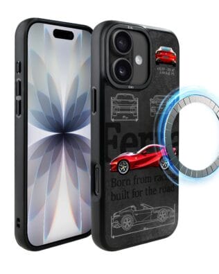 Etui do iPhone 17 IBIZU DropGuard Matt z MagSafe, TechDrive, 812 Superfast