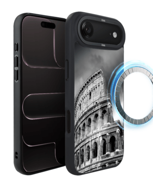 Etui do iPhone Air IBIZU DropGuard Matt z MagSafe, Noir City, Koloseum