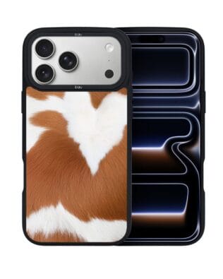 Etui do iPhone 17 Pro IBIZU DropGuard Matt z MagSafe, Zew Natury, Alpejska krowa