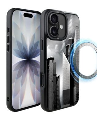 Etui do iPhone 17 IBIZU DropGuard Matt z MagSafe, Noir City, Manhattan