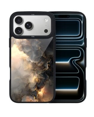 Etui do iPhone 17 Pro IBIZU DropGuard Matt z MagSafe, Twilight Dreams, Stardust