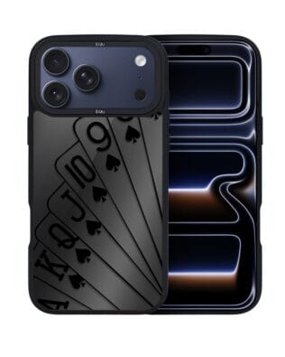 Etui do iPhone 17 Pro IBIZU DropGuard Matt z MagSafe, Midnight, Karty do gry