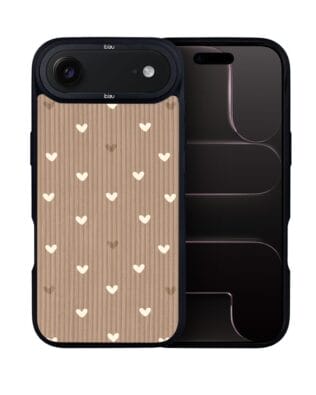 Etui do iPhone Air IBIZU DropGuard Matt z MagSafe, Boho, Pudrowe serca