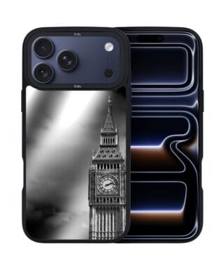 Etui do iPhone 17 Pro IBIZU DropGuard Matt z MagSafe, Noir City, Big Ben
